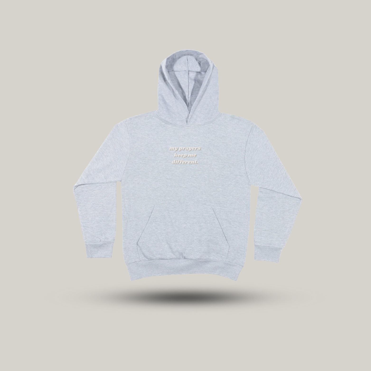 My Prayers Keep Me Different — Signature Hoodie