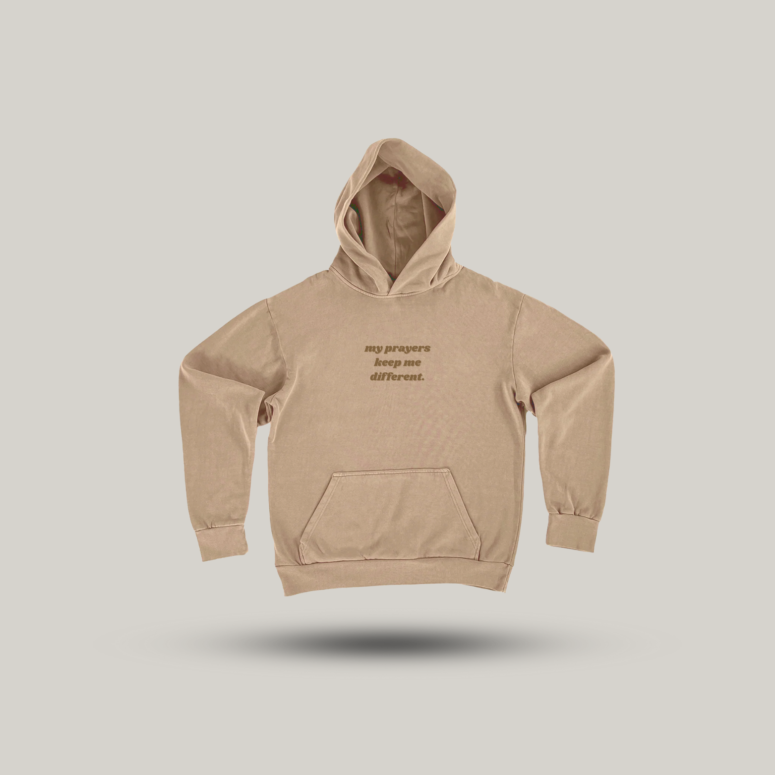 My Prayers Keep Me Different — Signature Hoodie