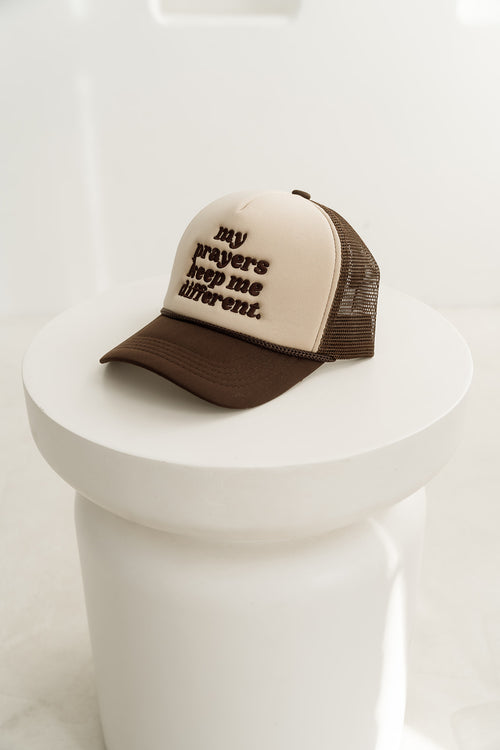 MY PRAYERS KEEP ME DIFFERENT - SIGNATURE TRUCKER