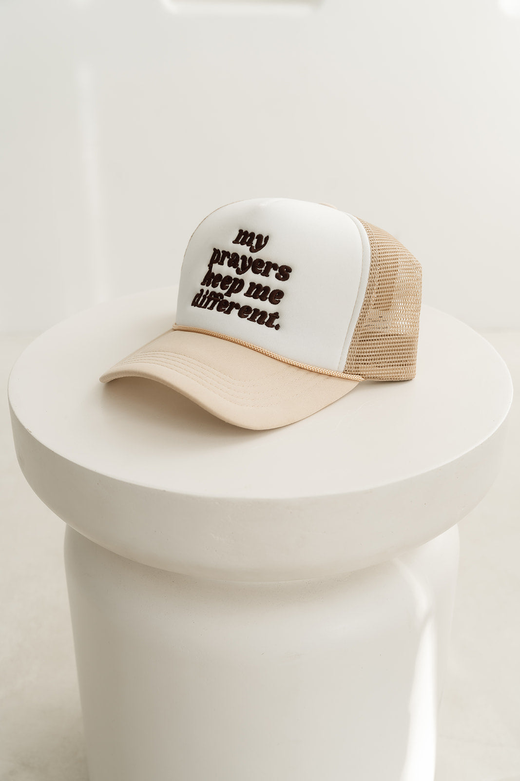 MY PRAYERS KEEP ME DIFFERENT - SIGNATURE TRUCKER