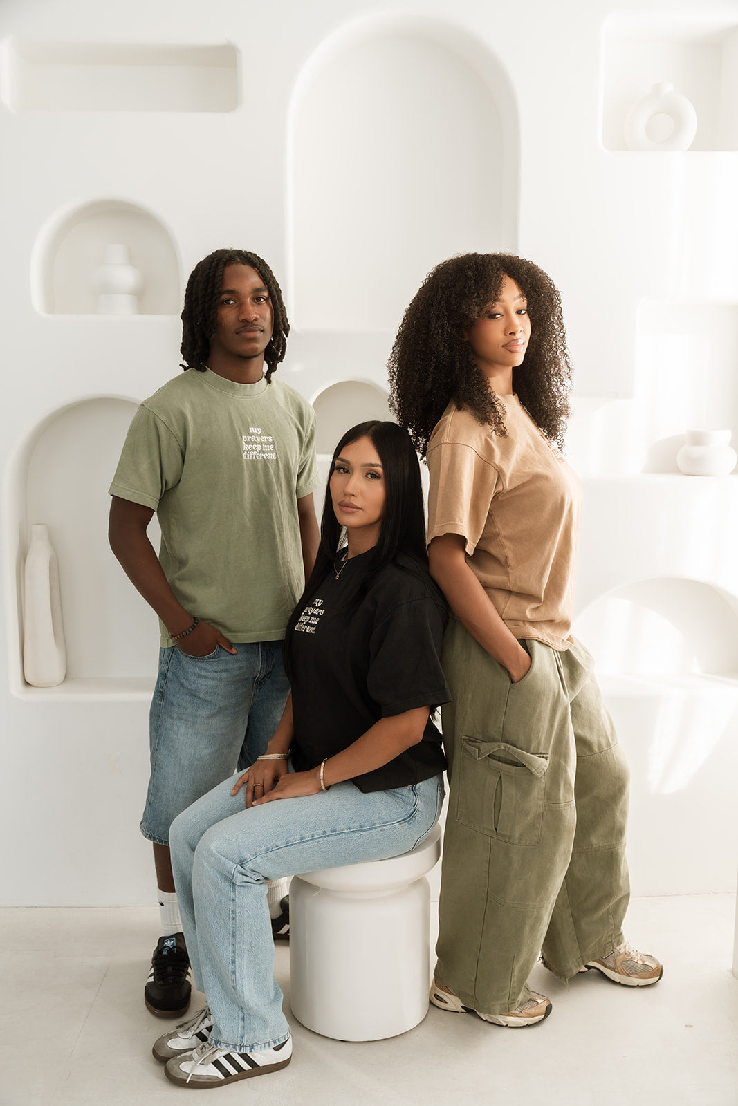 My Prayers Keep Me Different — Kept Signature Tee