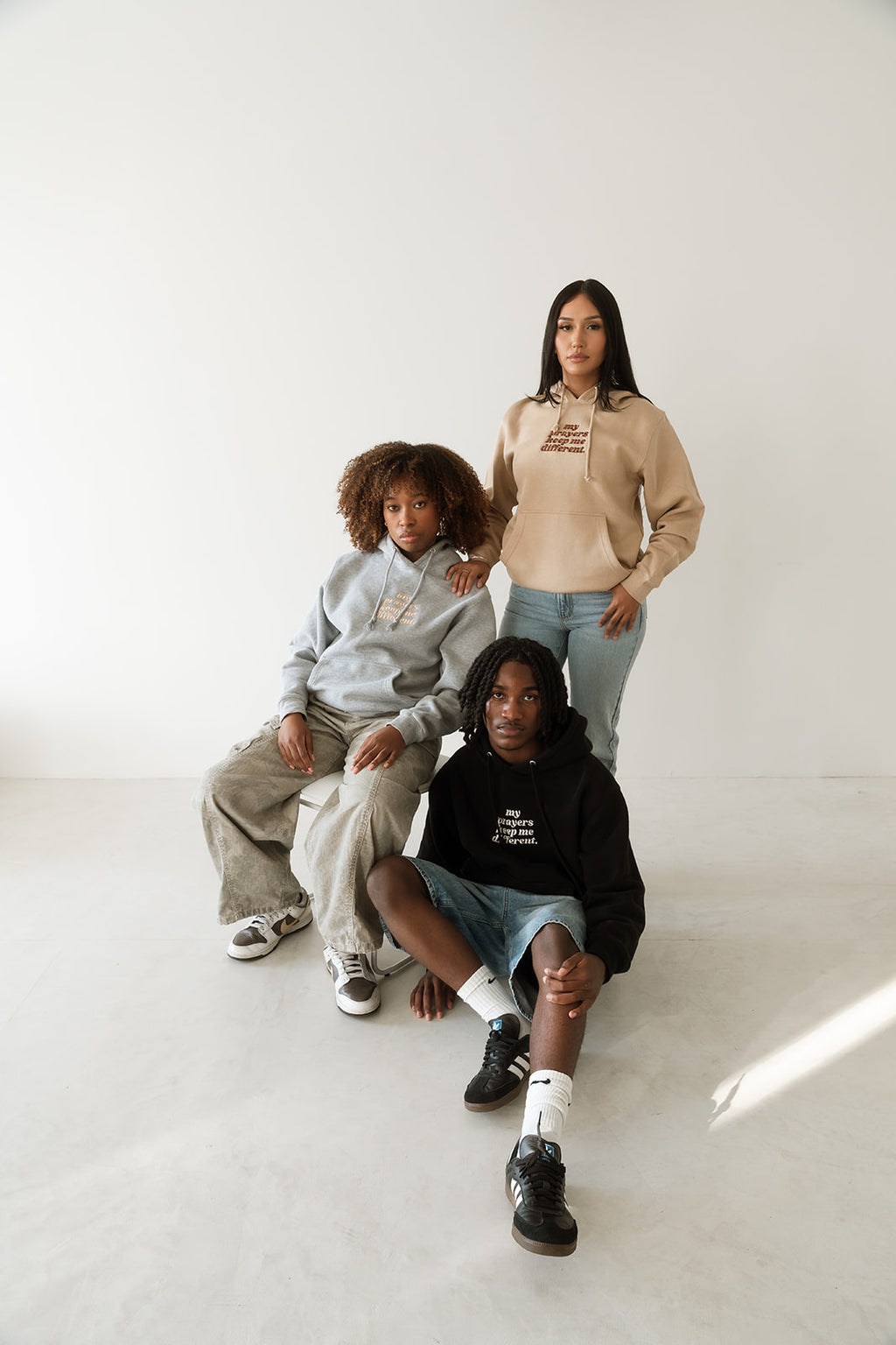 My Prayers Keep Me Different — Signature Hoodie