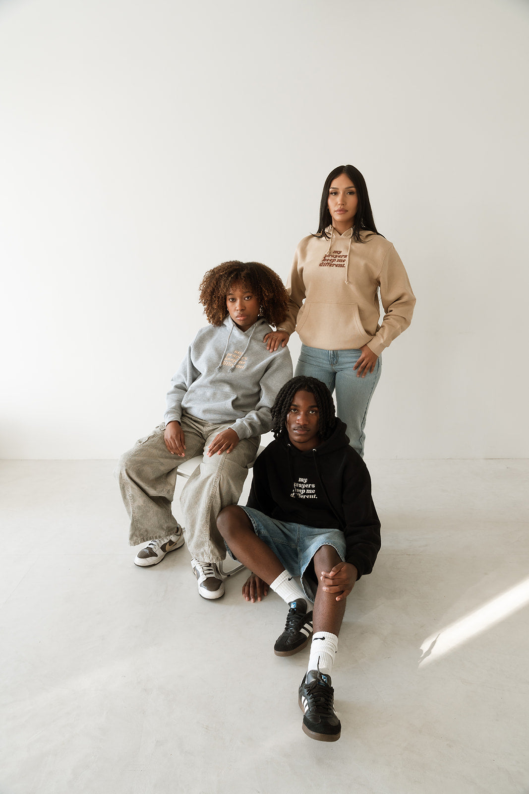 My Prayers Keep Me Different — Signature Hoodie