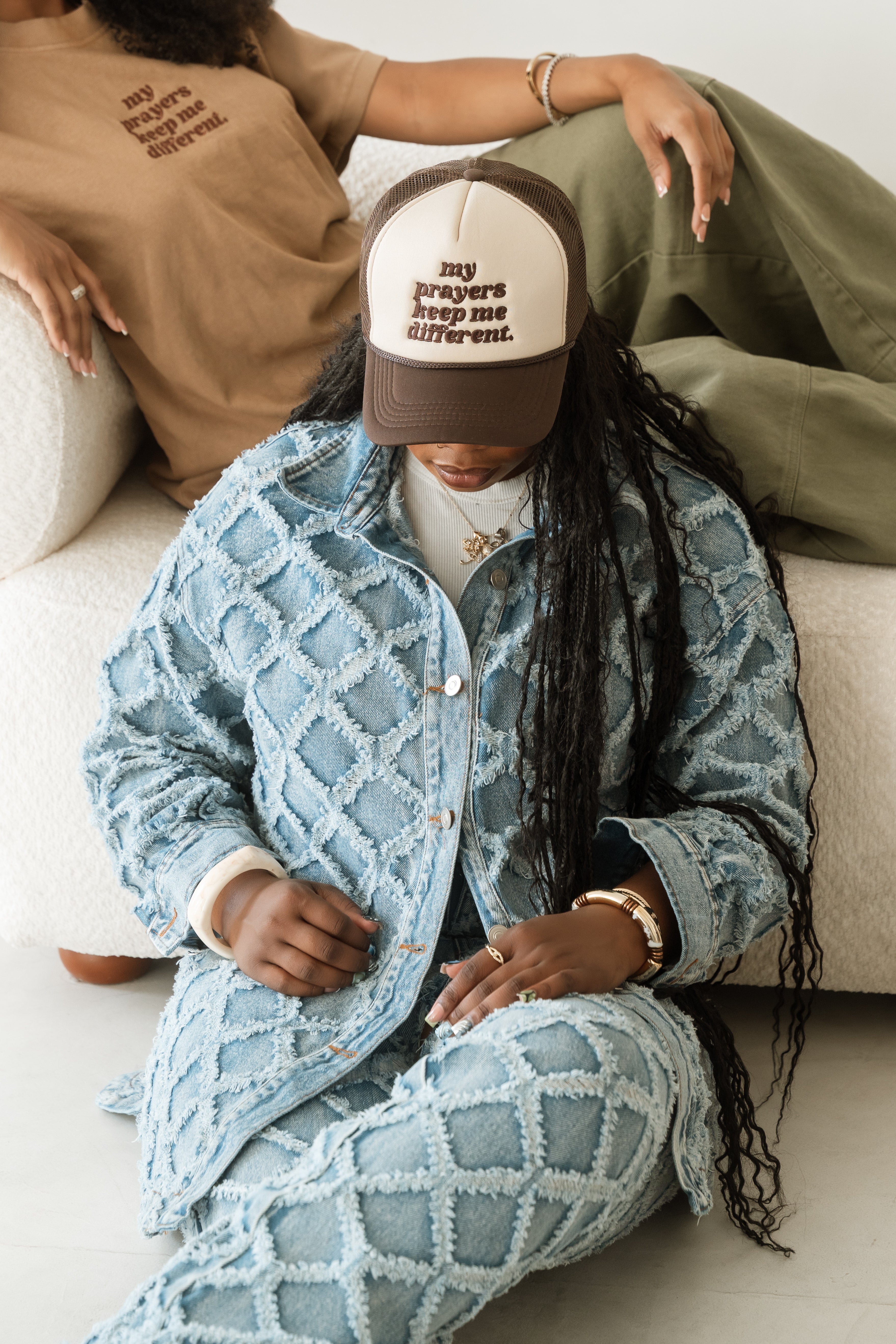 MY PRAYERS KEEP ME DIFFERENT - SIGNATURE TRUCKER